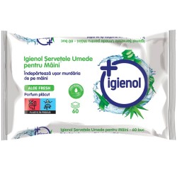 Servetele umede Igienol aloe vera 60 buc