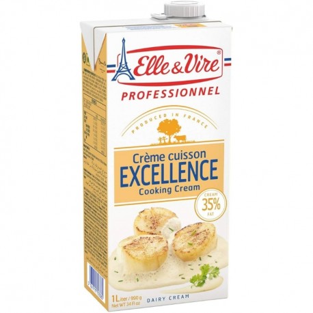 Smantana pentru gatit Elle & Vire Professionnel 35% grasime 1 litru