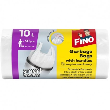 Saci menaj Fino Color 10 litri 50 buc