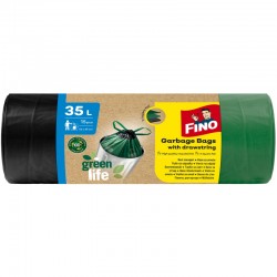 Saci menaj Fino Green Life 35 litri 15 buc