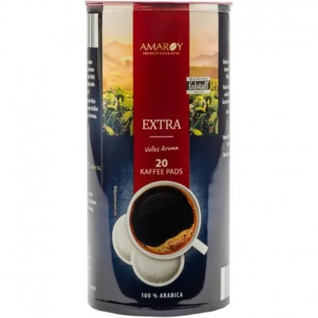 Cafea macinata Amaroy Extra Pads 20 buc 140 grame