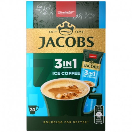 Cafea solubila Jacobs Ice Coffee 24 plicuri