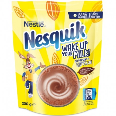 Cacao instant cu  vitamine Nesquik 200 grame