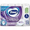 Hartie igienica Zewa Deluxe Lavender Dreams 3 straturi 24 role