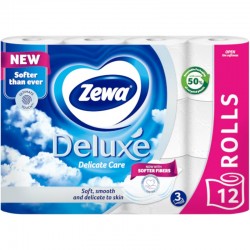 Hartie igienica Zewa Deluxe Delicate Care 3 straturi 12 role