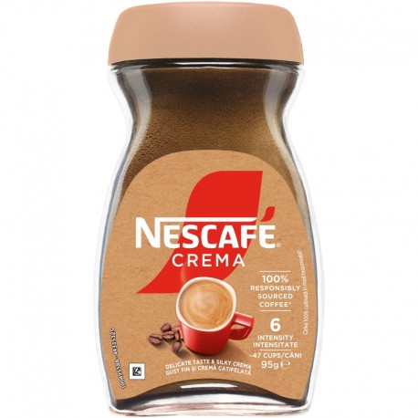 Cafea solubila Nescafe Crema 95 grame