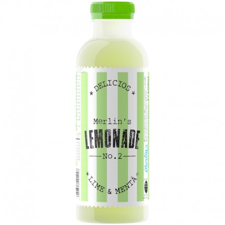 Merlin's Lemonade lime si menta 600 ml