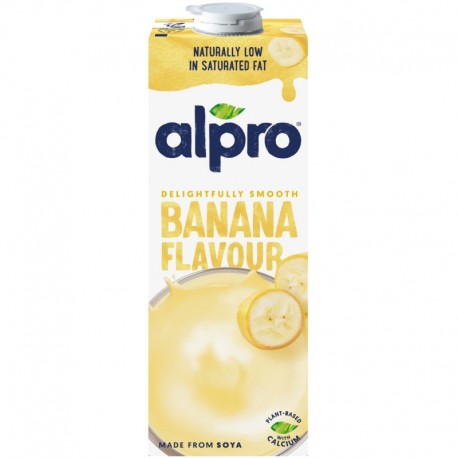 Bautura din soia cu banane Alpro 1 litru