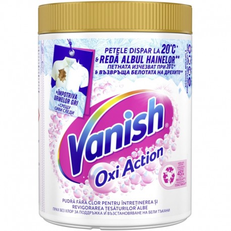 Pudra pentru pete Vanish Oxi Action White 960 grame