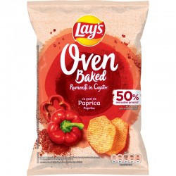 Chipsuri cu paprica Lay's Rumeniti in Cuptor 105 grame
